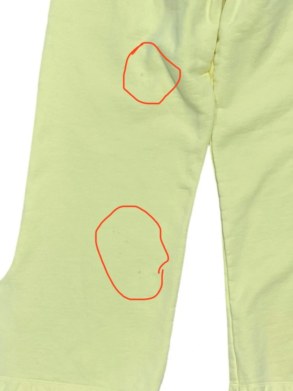 Daily Drills. Drawstring Lemonade Lounge Pants (XS/S) - Picture 11 of 11